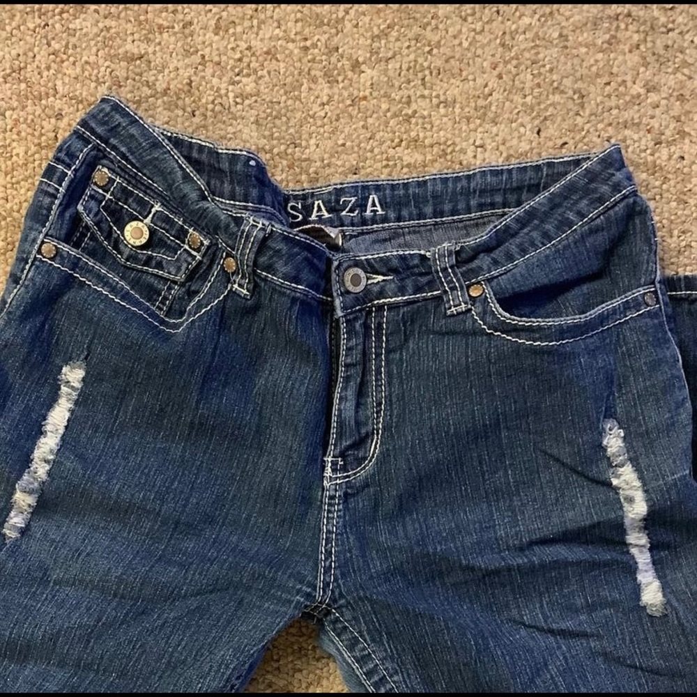 Y2K SAZA Sequined Jeans